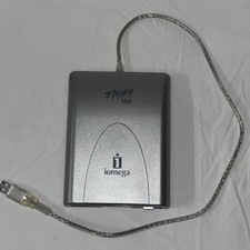 Iomega Floppy Plus USB External Drive CF SD MMC MS Card Reader Tested Works picture