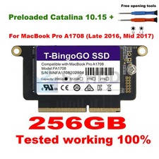 A1708 256GB SSD upgrade F 2016 2017 Apple MacBook Pro no-touchbar EMC 2978 3164 picture