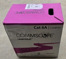 Commscope UN874047914/10 CS44P YELLOW CAT6A PLENUM U/UTP 1000 FT picture
