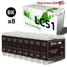 8-PacK LC51 LC51 Ink Cartridges for DCP-330C MFC-240C Printer picture