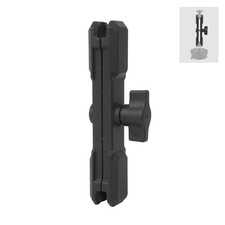 Mechrig Double Socket Arm,Extension Arm Compatible Large socket arm, Black picture