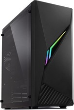 Zalman Ravn ATX Mid-Tower Desktop Computer Gaming PC Case | RGB Lighting Strip w picture