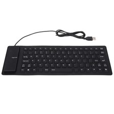 Silicone Keyboard Fully Sealed Design Lightweight Portable Silent Soft Comfortab picture