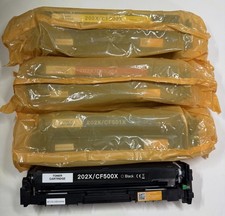 202X Toner Cartridges 4Pack with Chip High Yield Replacement For HP 202X  Toner picture