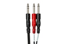 Hosa STP-204 Insert Cable 1/4 Inches TRS to Dual TS - 12 13.1 Feet  picture