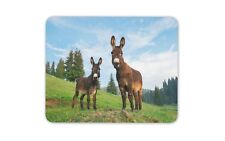 Cute Donkey and Jack Mouse Mat Pad - Horse Animal Horses Fun Gift Computer #8702 picture