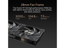 ASUS ProArt PF120 120mm PWM Fan, 3000RPM, High Airflow/Static Pressure, picture