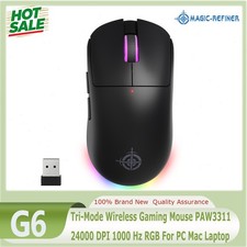 MAGIC REFINER G6 Tri-Mode Wireless Gaming Mouse PAW3311 24000 DPI 1000 Hz For PC picture