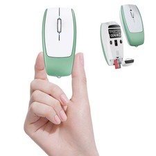 Mini Small Finger Wireless Bluetooth Mouse TF Card Reader Portable Travel Mice picture