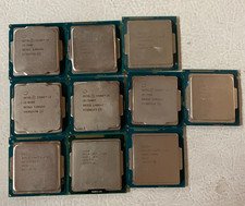Lot of 9 Assorted Intel Core i3 Desktop CPU Mixed Brands & Models Tested picture