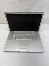 Apple Macbook Pro 17 A1229 2.4GHz Core2Duo 4GB RAM, 160GB HD No OS No battery picture