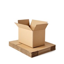 Small Cardboard Moving Boxes 16 x 10 Inch 15 Pack Brown Packing Shipping Size picture