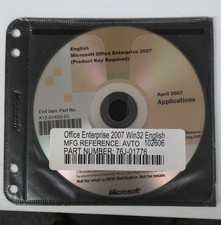 Office 2007 Enterprise 10 Pc's + Visio 2007 Windows 11 and 10 picture