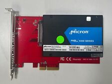 3.2TB Micron 9300 Max NVMe SSD Drive MTFDHAL3T2TDR 12v 3A picture