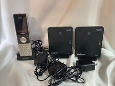 Verizon Yealink W56H - Wireless IP DECT Phone w/ Charger & 2 W60B Base (Black) picture