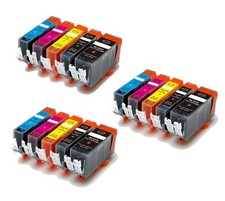 PGI-220 CLI-221 Print Ink Tank w/ chip for Canon Pixma MP620 iP3600 iP4600 MP560 picture