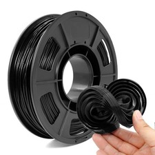 85A TPU 3D Printer Filament 1.75Mm ±0.03Mm,250G Black Filament,Super Soft & Flex picture
