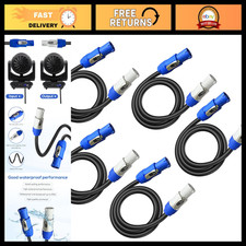 5-Pack 12AWG Power Extension Cable, 3FT PowerCon Heavy Duty Connector picture
