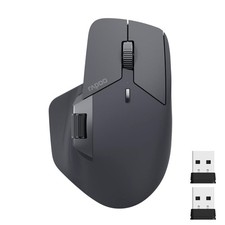 Rapoo MT760L MT760M Wireless Mouse Rechargeable 4000 DPI Bluetooth Multi-Device picture