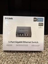D-Link DGS (DGS-105) 5-Port External Switch - new in sealed box picture