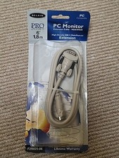 Belkin Pro Series VGA SVGA Monitor Extension Cable (BLKF2N02506) 6ft 1.8m DB15 picture