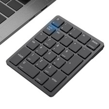havit Bluetooth Number Pad Wireless Numeric Keypad Numpad 26 Keys Black picture