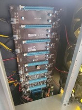 NEW Ethereum Bitcoin Mining Rig 8 GPU Computer System Fit RTX 3070 3080 3090 picture