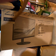 Philips V Line 241V8L 24in LCD Monitor 1080p 75Hz HDMI VGA Adaptive-Sync picture