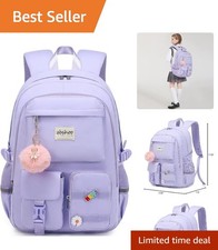 Trendy Lightweight Student Backpack - 6 Pocket Design for Ultimate Organization picture