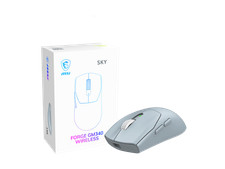 MSI FORGE GM340 Wireless Gaming Mouse- Sky, PixArt PAW3311 12K DPI, Tri-Mode (2. picture