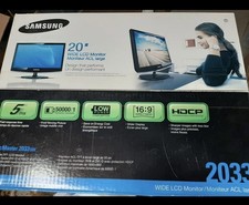 Samsung Syncmaster 2033SW MONITOR New In Box picture