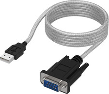 Sabrent 6-FT USB to RS-232 DB9 Serial 9 pin Adapter (Prolific PL2303) SBT-USC6K picture