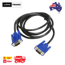 Quality VGA Male to Male 1.5m Cable for Laptop computer tv monitor picture
