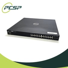 Dell Force10 S25 24-Port GbE Switch 2x CX4 12Gb 2x XFP 10GbE Modules picture