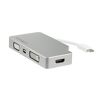 CDPVGDVHDMDP StarTech.com Travel A/V Adapter USB-C to VGA DVI HDMI Mini Disp ~D~ picture