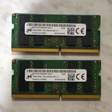 Micron 32GB (2x16GB) DDR4 SO-DIMM PC4-3200AA Non-ECC MTA16ATF2G64HZ picture