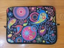 Laptop TABLET Sleeve Multi Color  15 X 11.5  picture