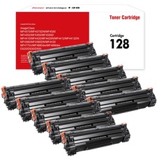 10PacK Black Toner Cartridge For Canon 128 ImageClass D530 D550 MF4770n MF4880dw picture