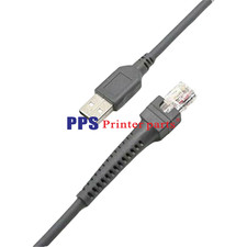 New CBA-U12-C09ZAR 9FT Coiled USB Cable For Motorola Symbol LS2208 LS4208 LS2200 picture