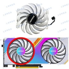 For COLORFUL RTX3050 8GB iGame Ultra DUO White Graphics Card Cooling Fan picture