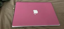 Custom Cute Pink Apple Macbook Pro 13