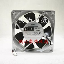 1PCS ORIX MDA1225-24 120×25 mm DC 24 V 0.34 A Aluminum Frame Cooling Fan picture