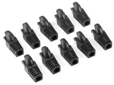 10pcs RJ45 Ethernet Network Cable End Plug Connector Replacement Repair Cover picture