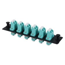 -1pcs 12 Fibers OM3 Multimode Patch Panel with 6 x LC UPC Duplex Fiber Optic ... picture