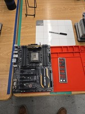 Gigabyte GA-X99-SLI Motherboard LGA2011-3 DDR4 128G M.2 ATX Mainboard aw12825a picture
