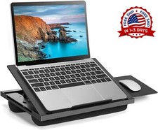 Escritorio Portatil Para Computadora Portatil Con Bandeja Retractil Izquierda US picture