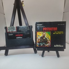 Predator Tandy TRS-80 Coco Color Computer 3 Game Cartridge  Radioshack picture