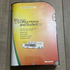 Microsoft Office Home and Student 2007 Genuine Disc w/ Product Key Word Excel picture
