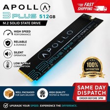 Replacement APOLLO High Performance SSD S3 Plus PCle 512GB With DDR For MacBook picture