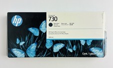 Genuine HP 730 ( P2V71A ) Matte Black Ink Cartridge, 300ml ( EXP 01/ 2026 ) New picture